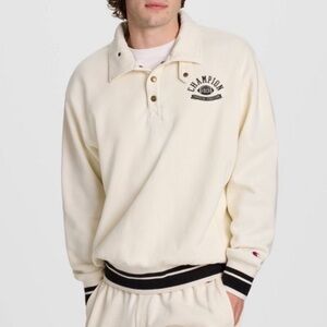 Champion Men's Physical Education Sweatshirt - Light Off-White NWOT
